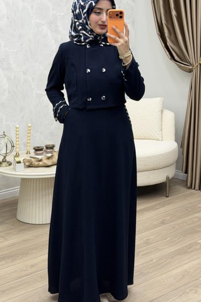 Ezel Elbise Lacivert