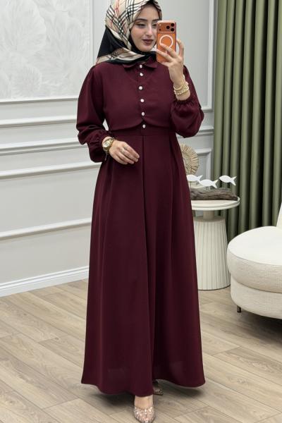 Melda Elbise Bordo