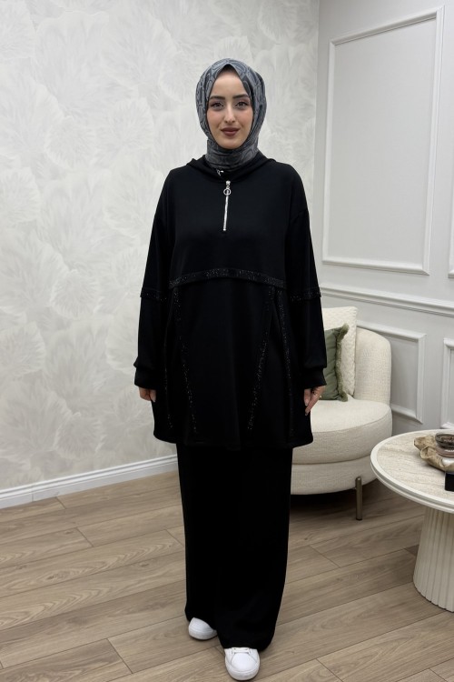 Sibel Takım Siyah