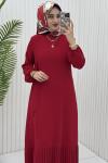 Yeliz Elbise Kırmızı