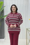 Berivan Triko Takım Bordo