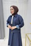 Beyza Etekli Takım Lacivert