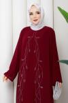 Canan Elbise Bordo