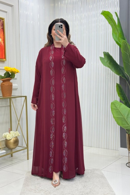 Evsa Elbise Bordo