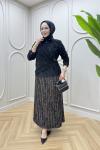 Fatoş Etekli Takım Siyah