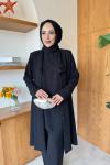 Gülce Üçlü Takım Siyah