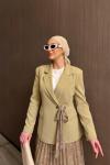 Hadise Etekli Takım Yağ Yeşili