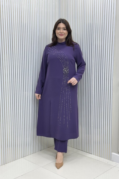 Leya Takım Mor