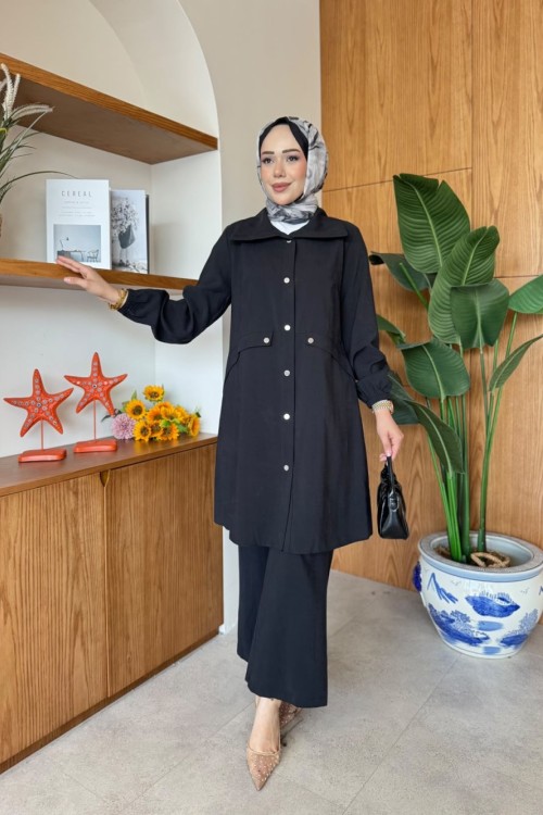 Lina Takım Siyah