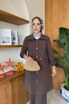 Lina Takım Kahverengi