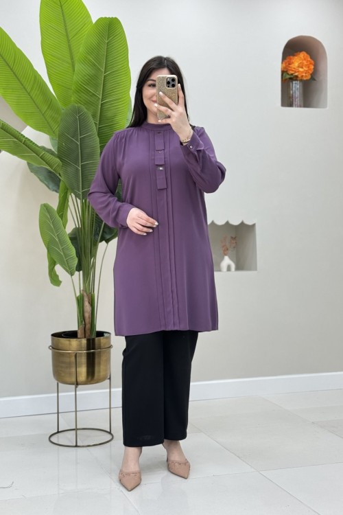 Macide Tunik  Mor