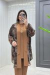 Medine 3lü Takım Camel