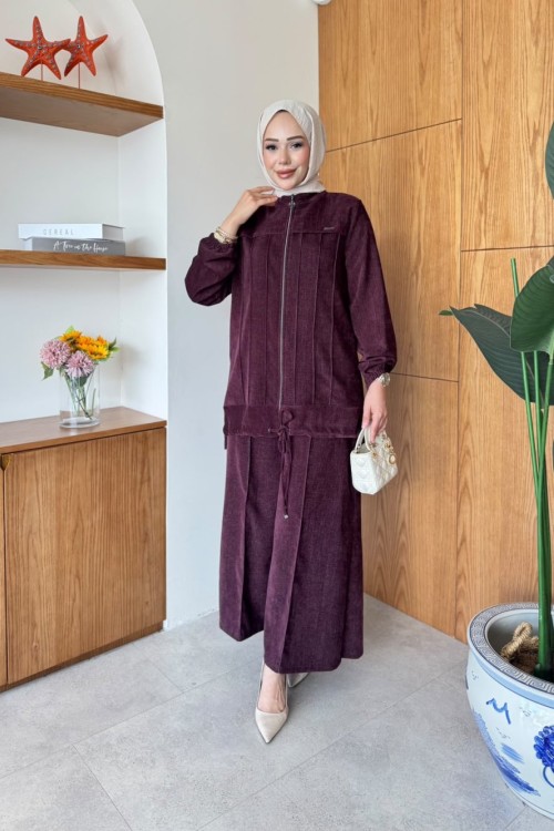 Mimoza Takım Bordo