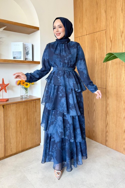 Mina Elbise Mavi