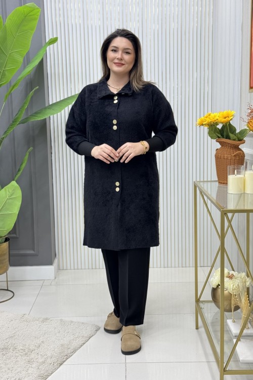 Pelin Hırka Siyah