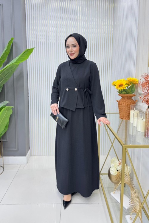 Seda Elbise Siyah