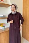Tülin Ceketli Elbise Takım  Bordo