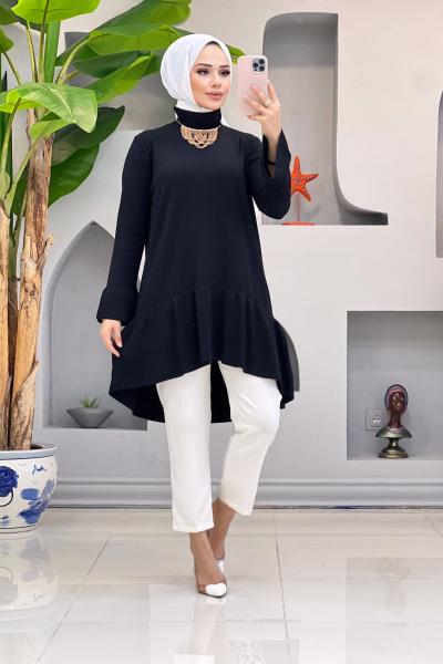 Sinem Elbise Takım Siyah