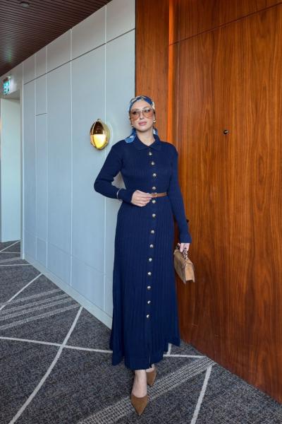 Akel Elbise Lacivert