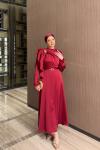 Aleyna Elbise Kırmızı