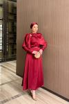Aleyna Elbise Kırmızı