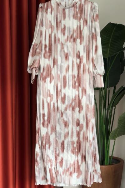 Almina Elbise Kahverengi