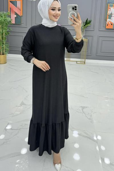 Büşra Elbise Siyah