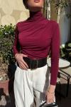 Ayşenur Bluz Bordo