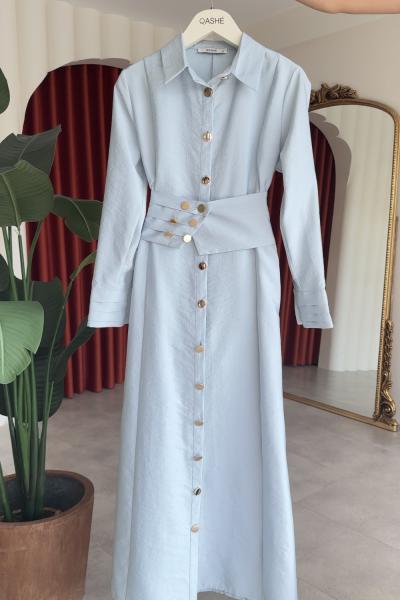 Ayşıl Elbise Bebe Mavisi