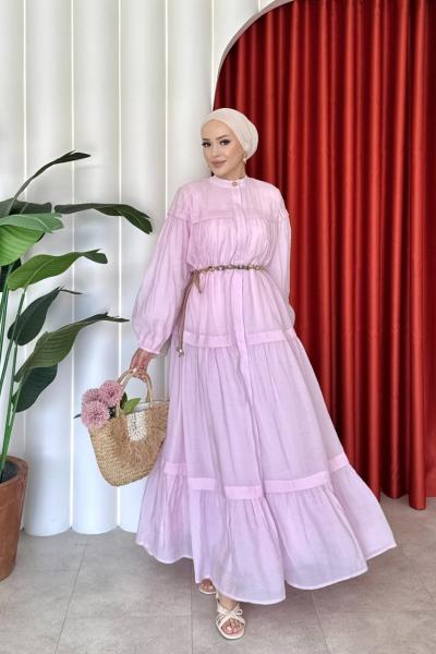 Bade Elbise Pembe