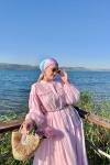 Bade Elbise Pembe