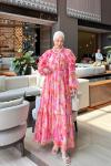Bahar Elbise Pembe