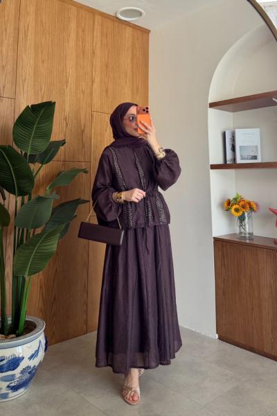 Cemre Etekli Takım Mürdüm