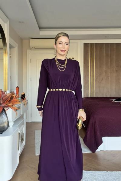 Demet Elbise Mor