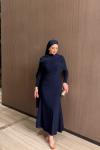 Ecre Elbise Lacivert