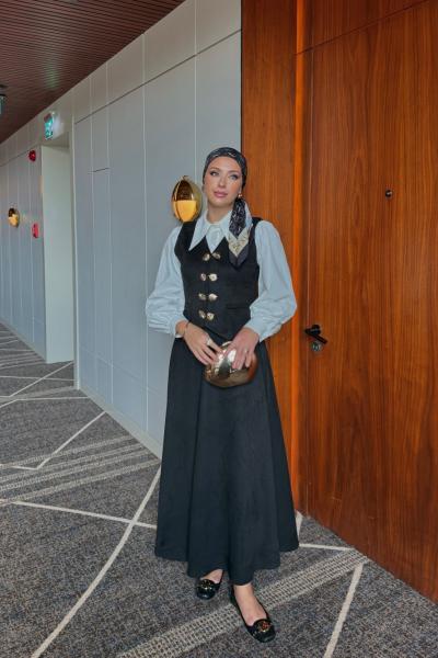 Efnan Etekli Takım Siyah