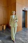 Esin Pantolonlu Takım Zeytin Yeşili