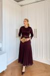 Farah Elbise Bordo