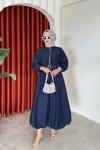 Hatice Elbise Lacivert
