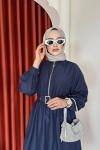 Hatice Elbise Lacivert