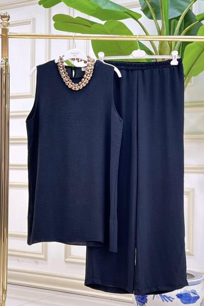 İçlik Pantolon Takım  Siyah