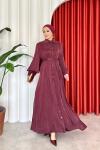 İlgi Elbise Bordo