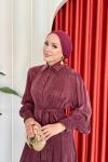 İlgi Elbise Bordo