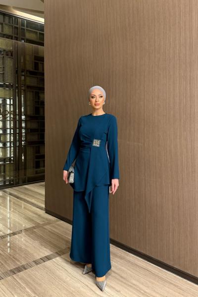 İlknur Takım Petrol Yeşili