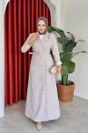 Irmak Elbise Bej