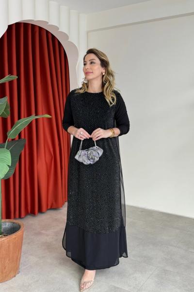 Leman Elbise Siyah