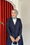 Müzeyyen Etekli Takım Lacivert