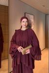 Nazife Pantolon Takım Bordo