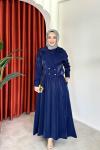 Nida Elbise Lacivert