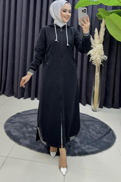 Ahsen Pantolonlu Takım Siyah